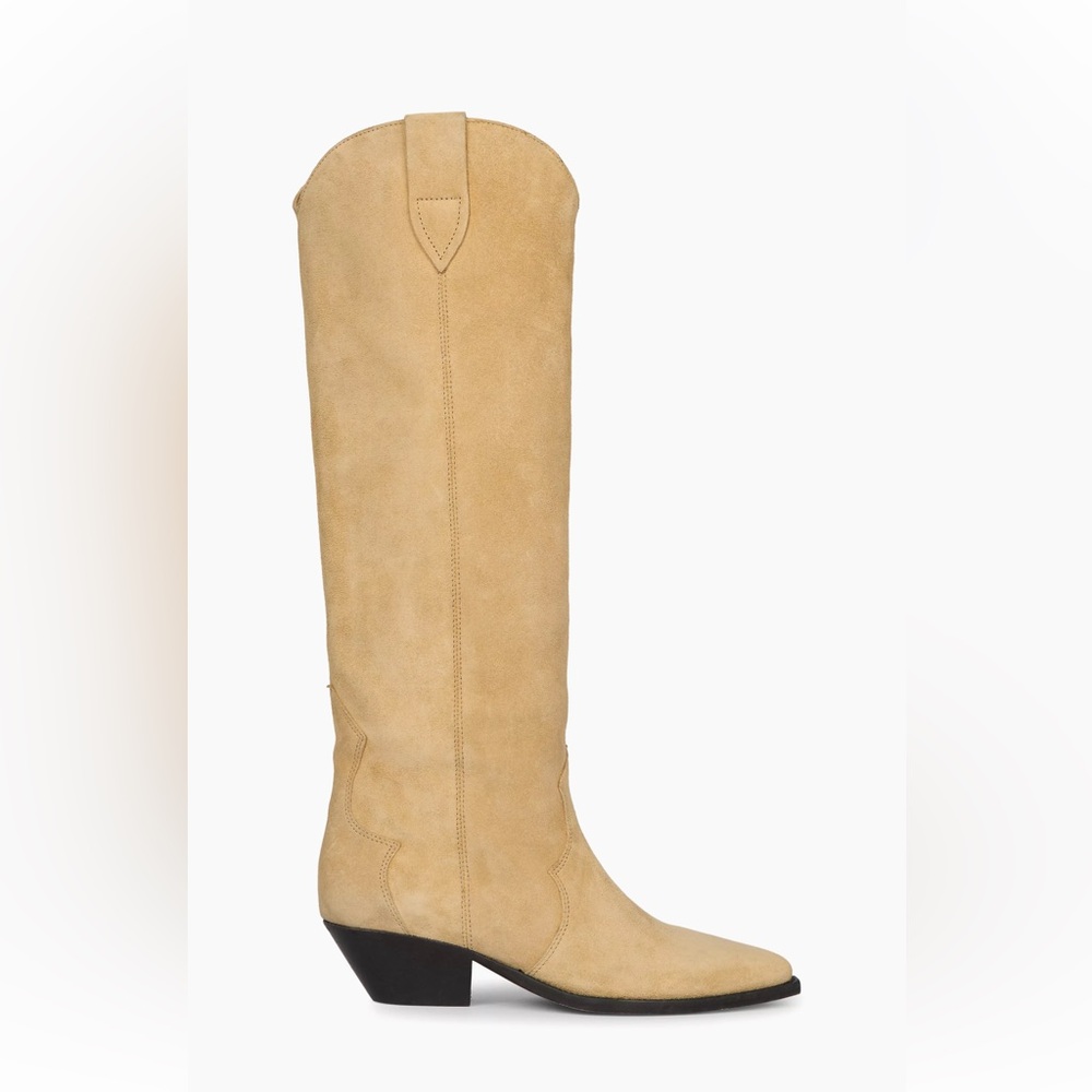 Isabel Marant Denvee Suede Knee-High Boots 38/8 - Picture 2 of 8